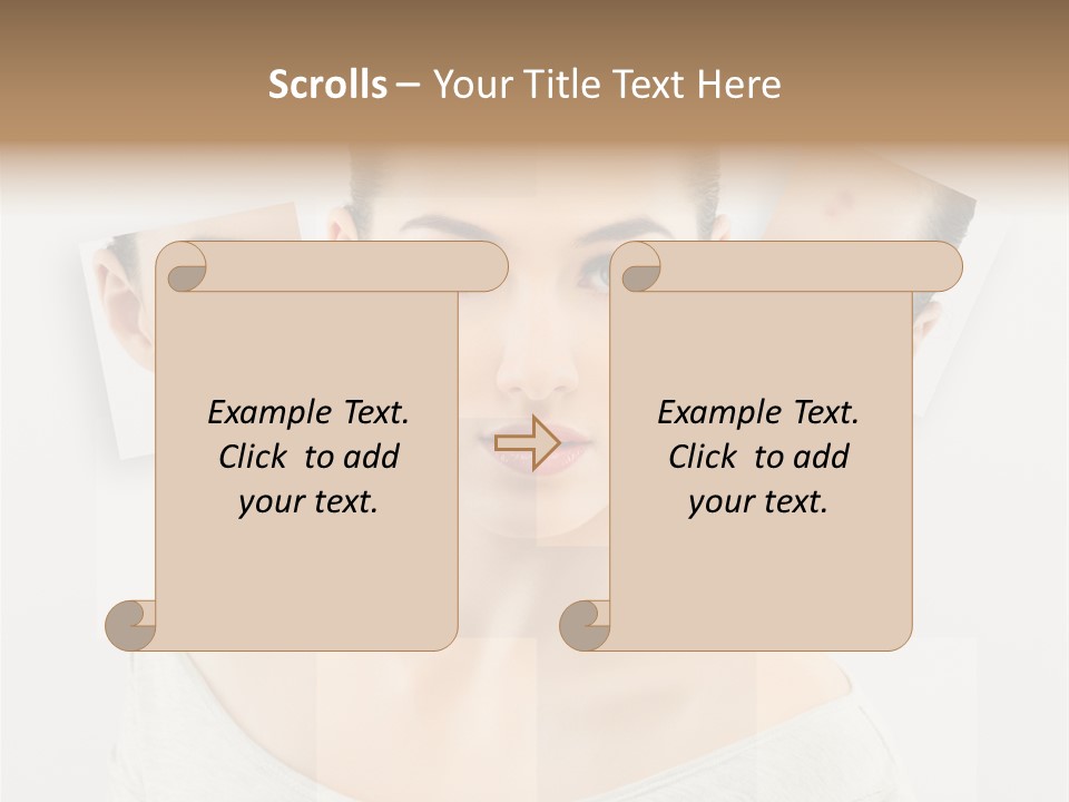 Care Carefree Purity PowerPoint Template