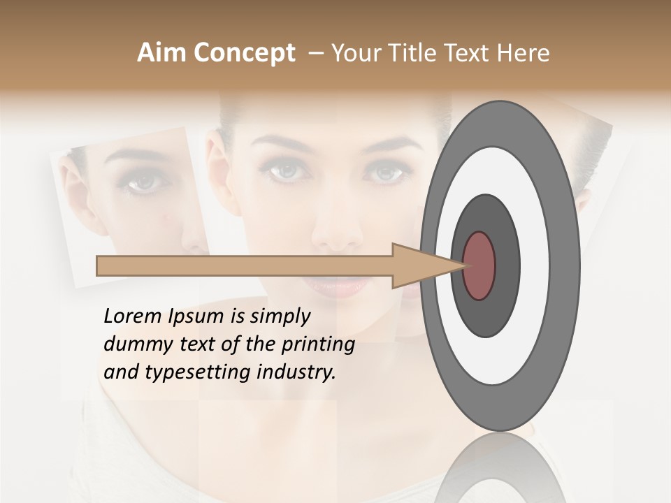 Care Carefree Purity PowerPoint Template