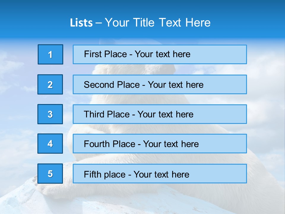 North Nature Mammal PowerPoint Template