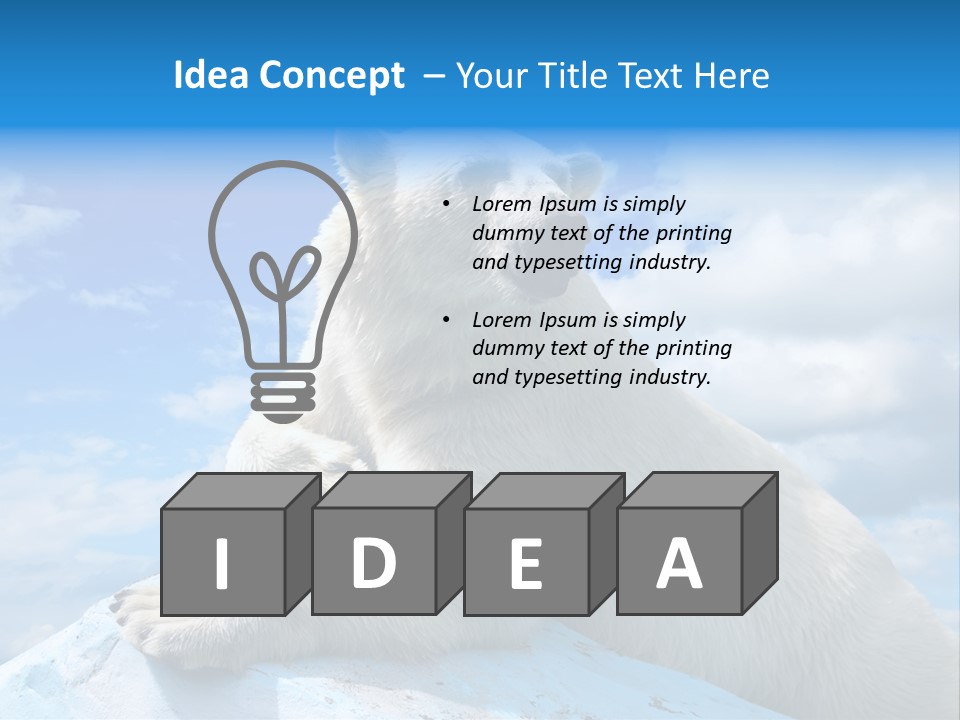 North Nature Mammal PowerPoint Template