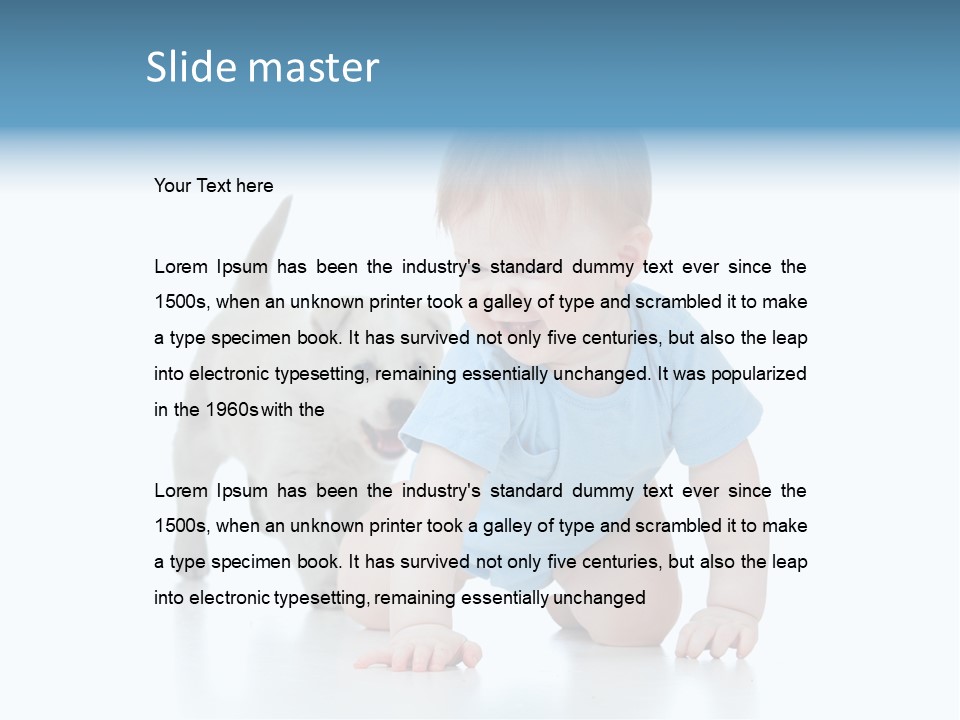 Affectionate Laughing Indoor PowerPoint Template