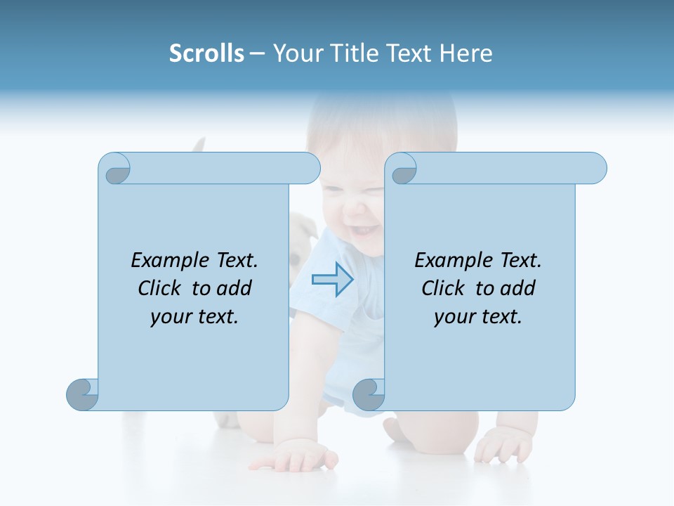 Affectionate Laughing Indoor PowerPoint Template