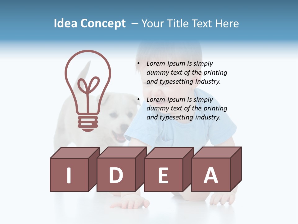 Affectionate Laughing Indoor PowerPoint Template