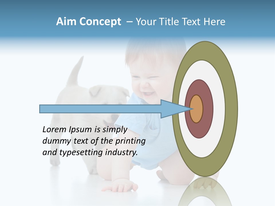 Affectionate Laughing Indoor PowerPoint Template