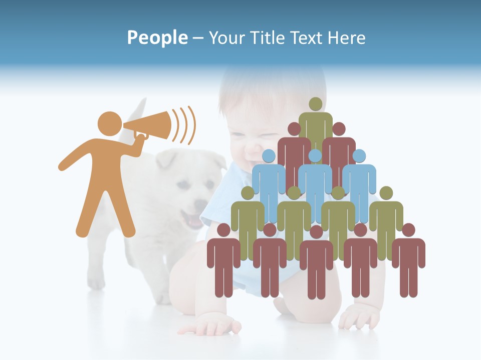 Affectionate Laughing Indoor PowerPoint Template