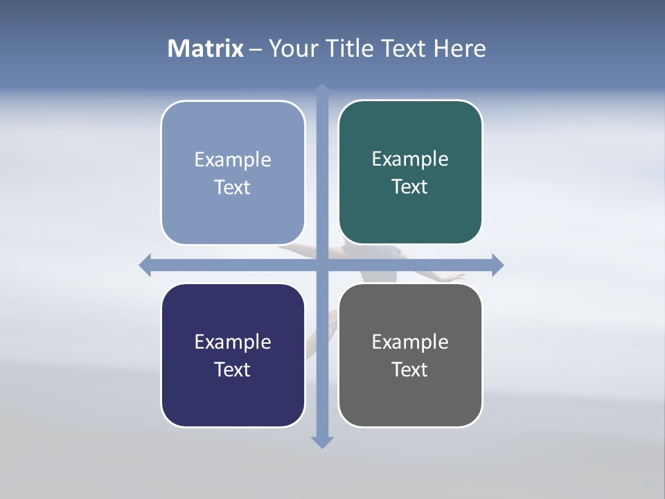 Person Run Youth PowerPoint Template