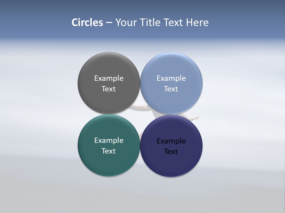 Person Run Youth PowerPoint Template