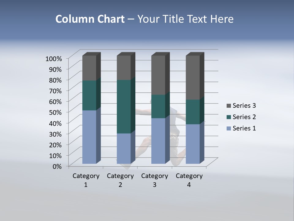 Person Run Youth PowerPoint Template
