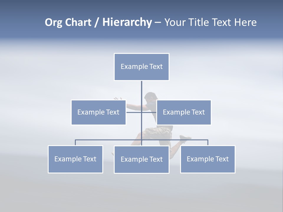 Person Run Youth PowerPoint Template