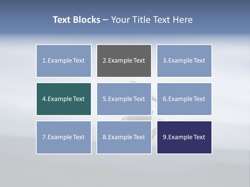 Person Run Youth PowerPoint Template