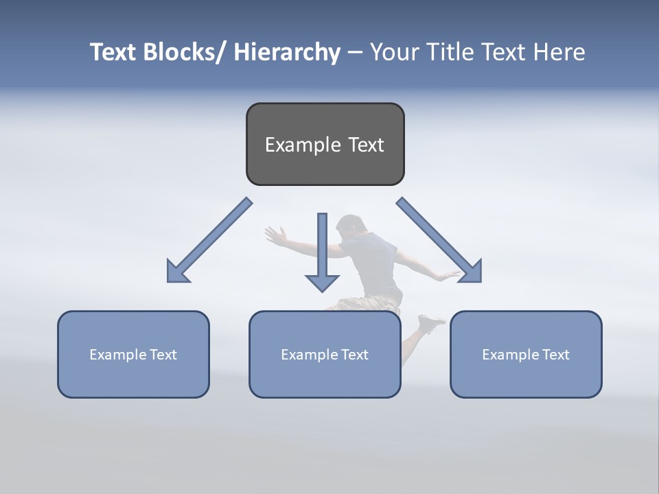 Person Run Youth PowerPoint Template