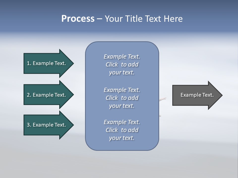 Person Run Youth PowerPoint Template