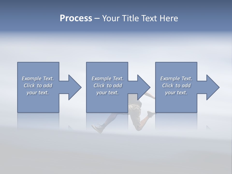 Person Run Youth PowerPoint Template