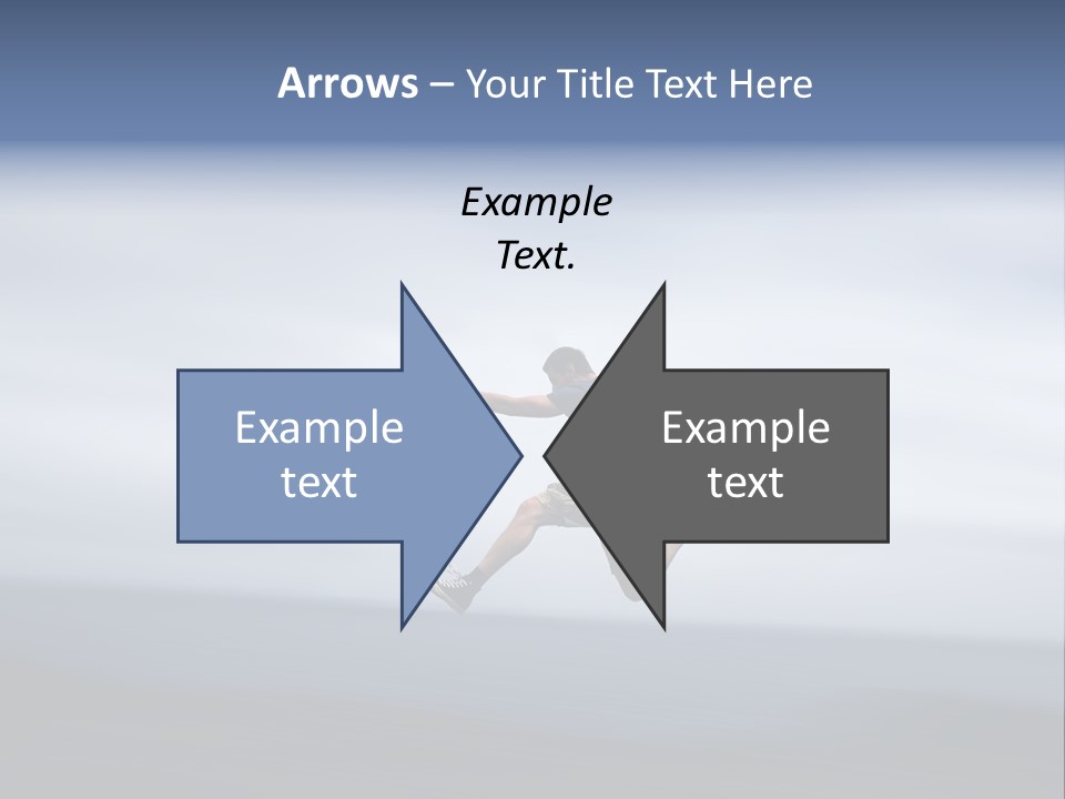 Person Run Youth PowerPoint Template