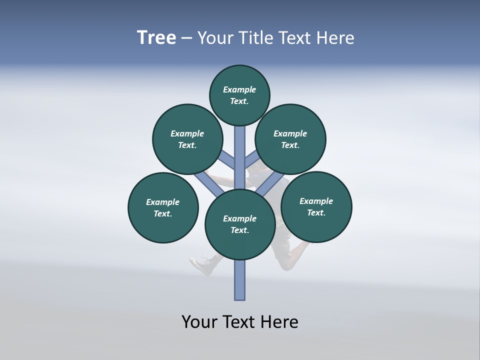 Person Run Youth PowerPoint Template