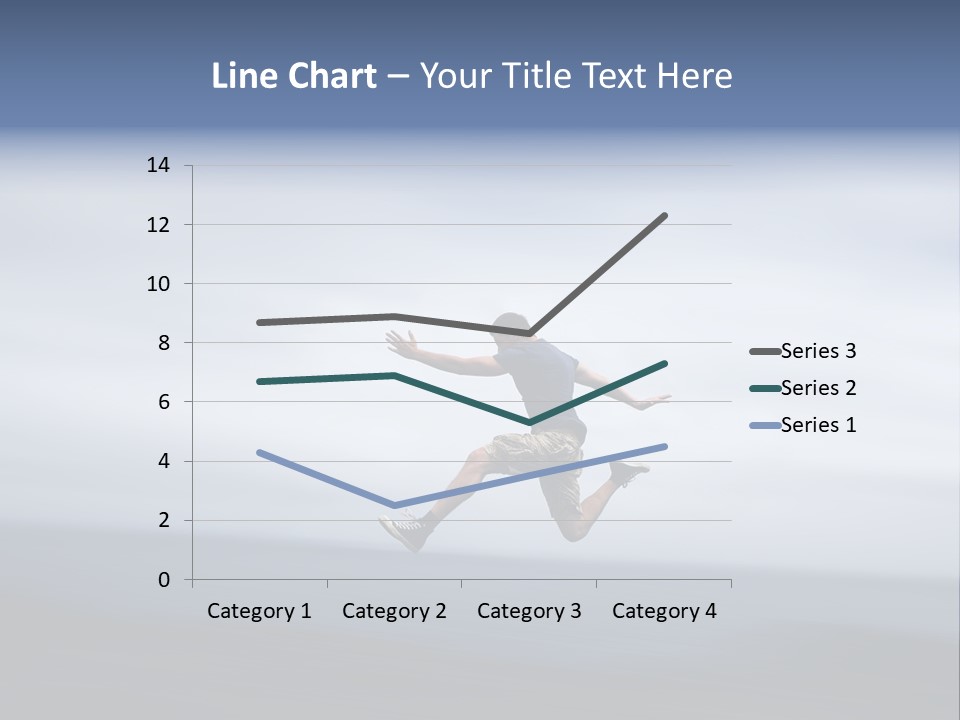 Person Run Youth PowerPoint Template