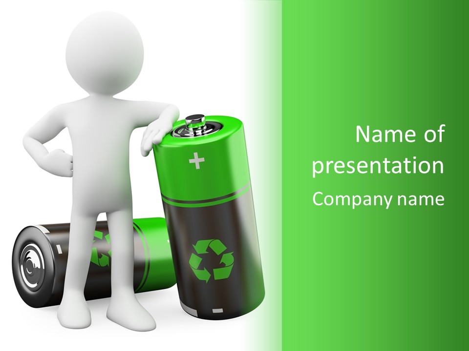 Alkaline Green Concept PowerPoint Template