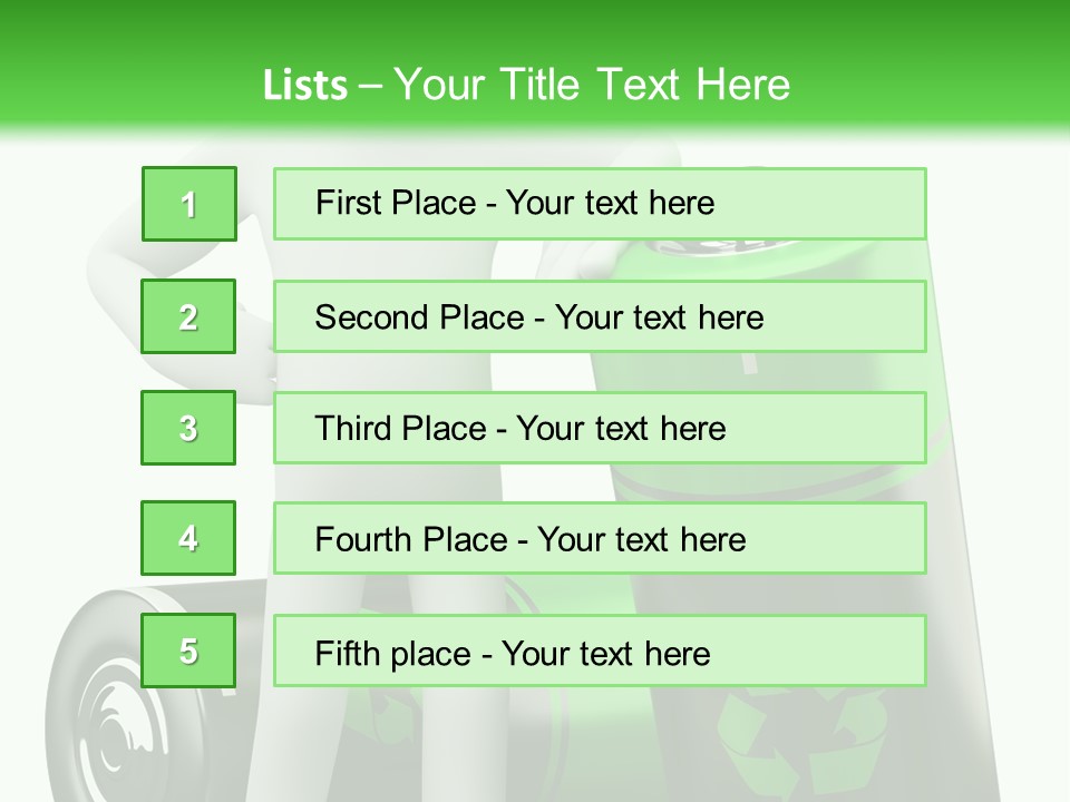 Alkaline Green Concept PowerPoint Template