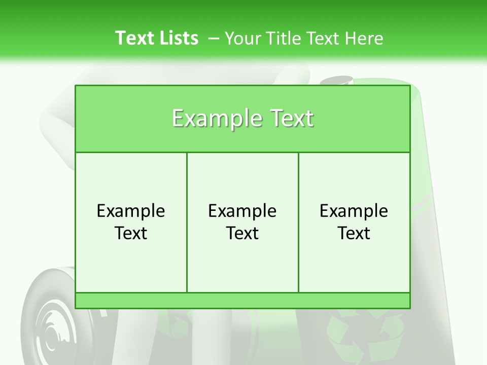 Alkaline Green Concept PowerPoint Template