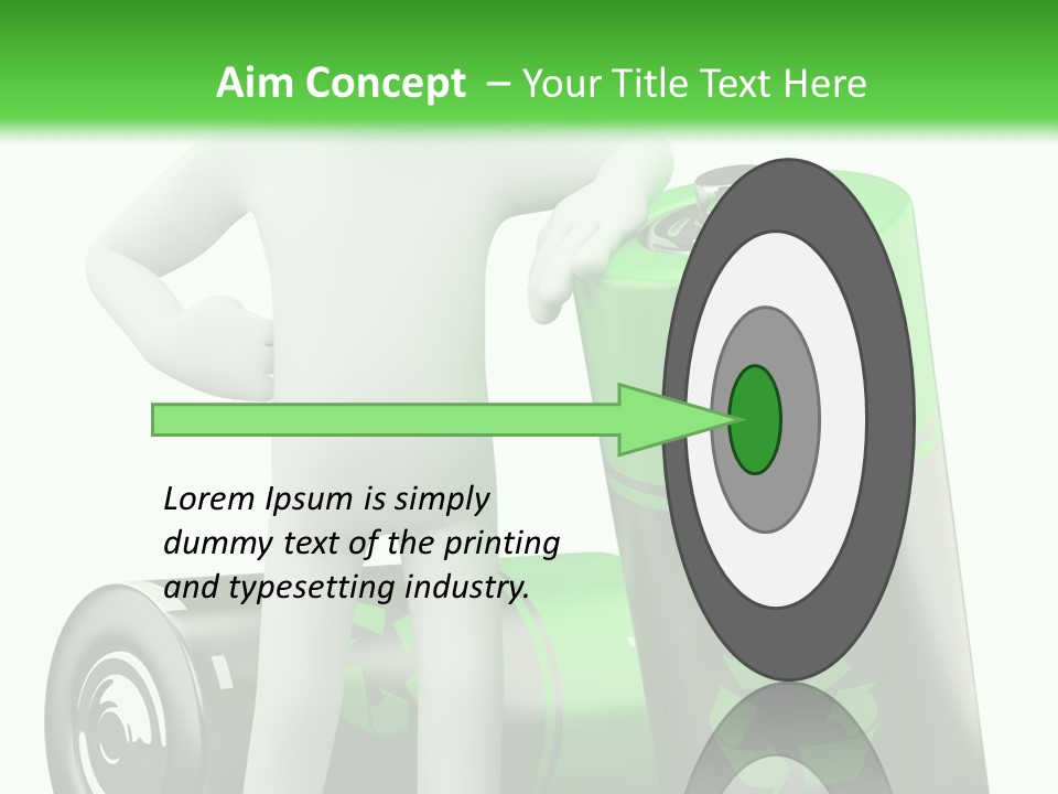 Alkaline Green Concept PowerPoint Template