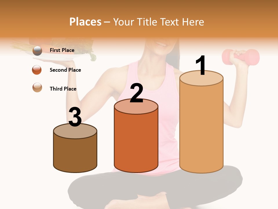 Health Indian Woman PowerPoint Template