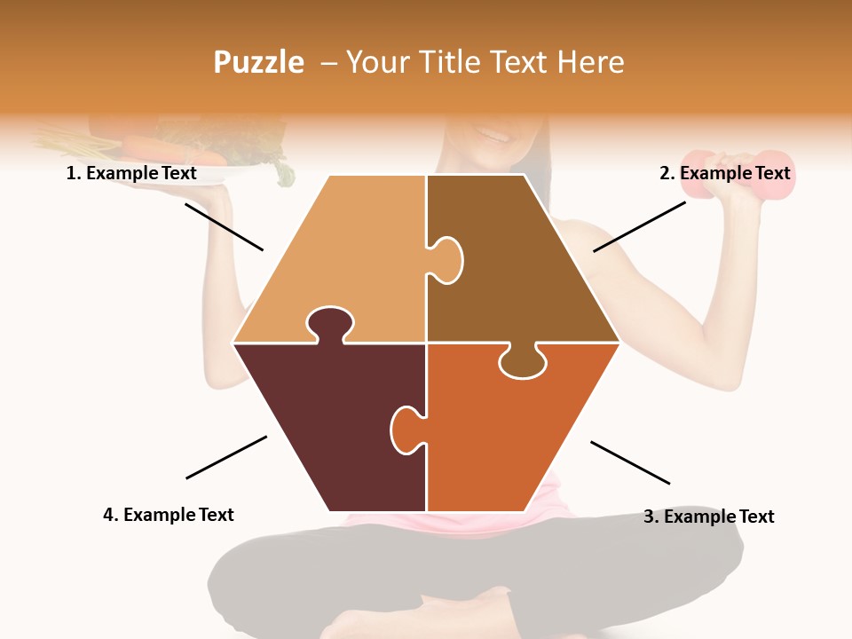 Health Indian Woman PowerPoint Template