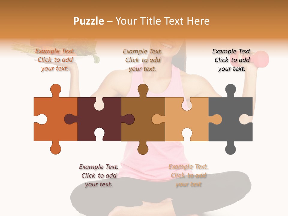 Health Indian Woman PowerPoint Template