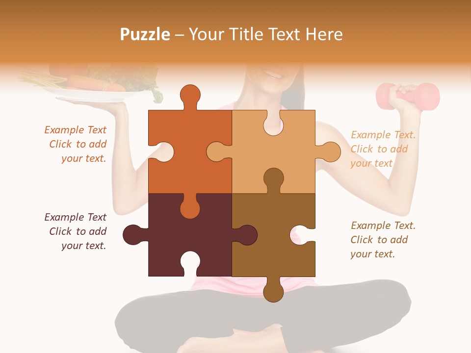 Health Indian Woman PowerPoint Template