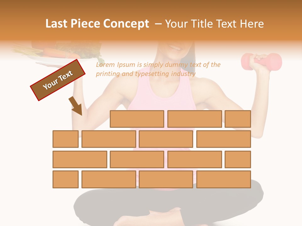 Health Indian Woman PowerPoint Template