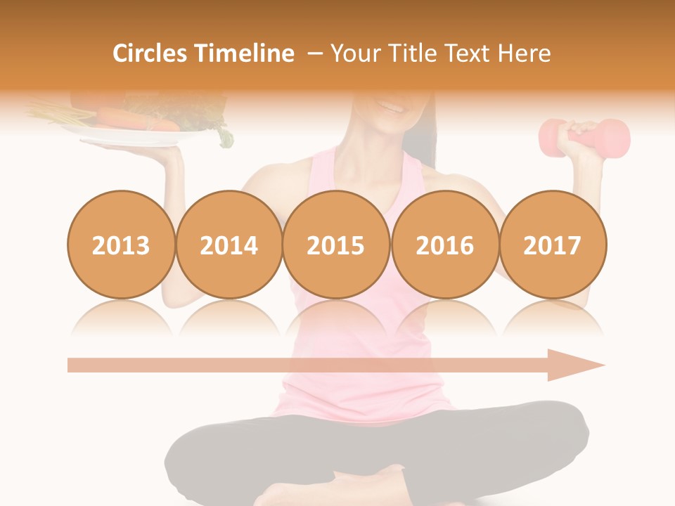 Health Indian Woman PowerPoint Template