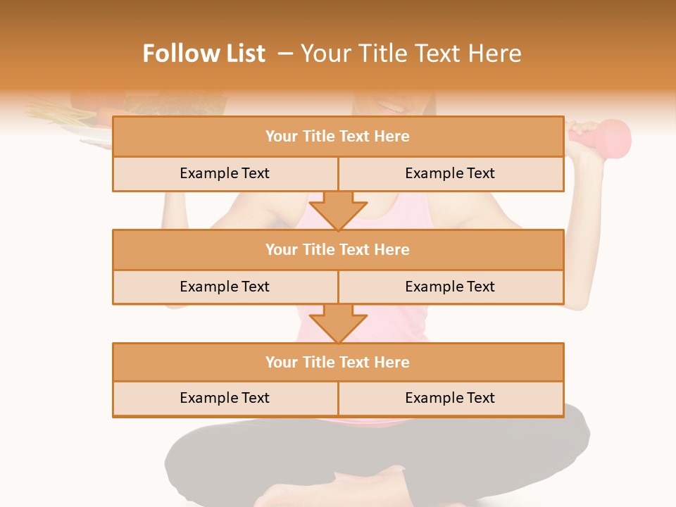 Health Indian Woman PowerPoint Template