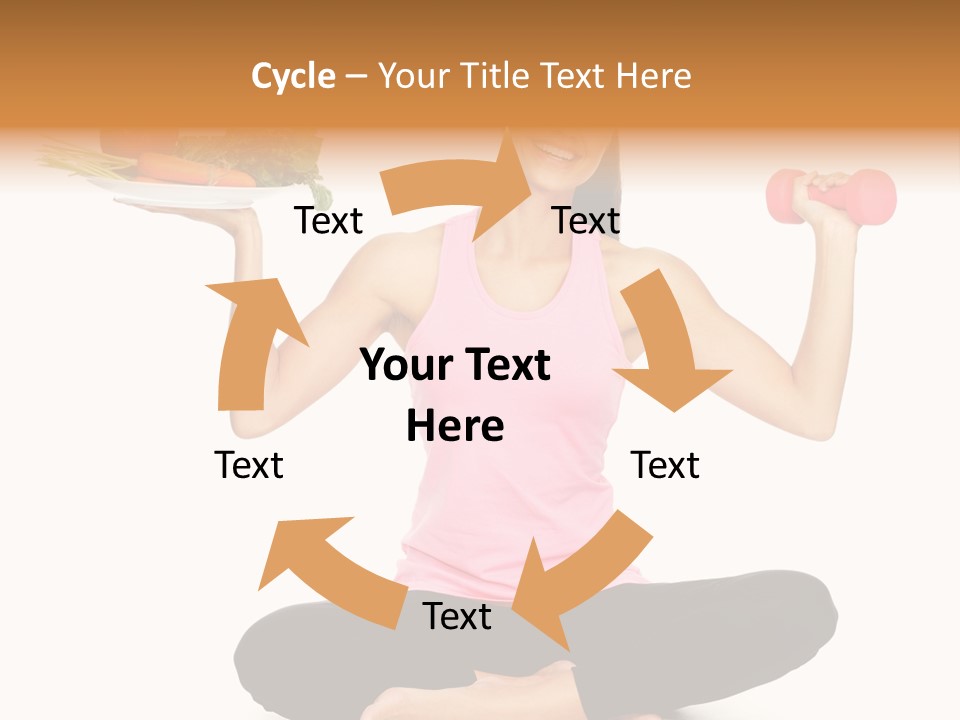 Health Indian Woman PowerPoint Template