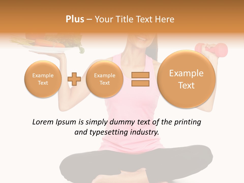 Health Indian Woman PowerPoint Template