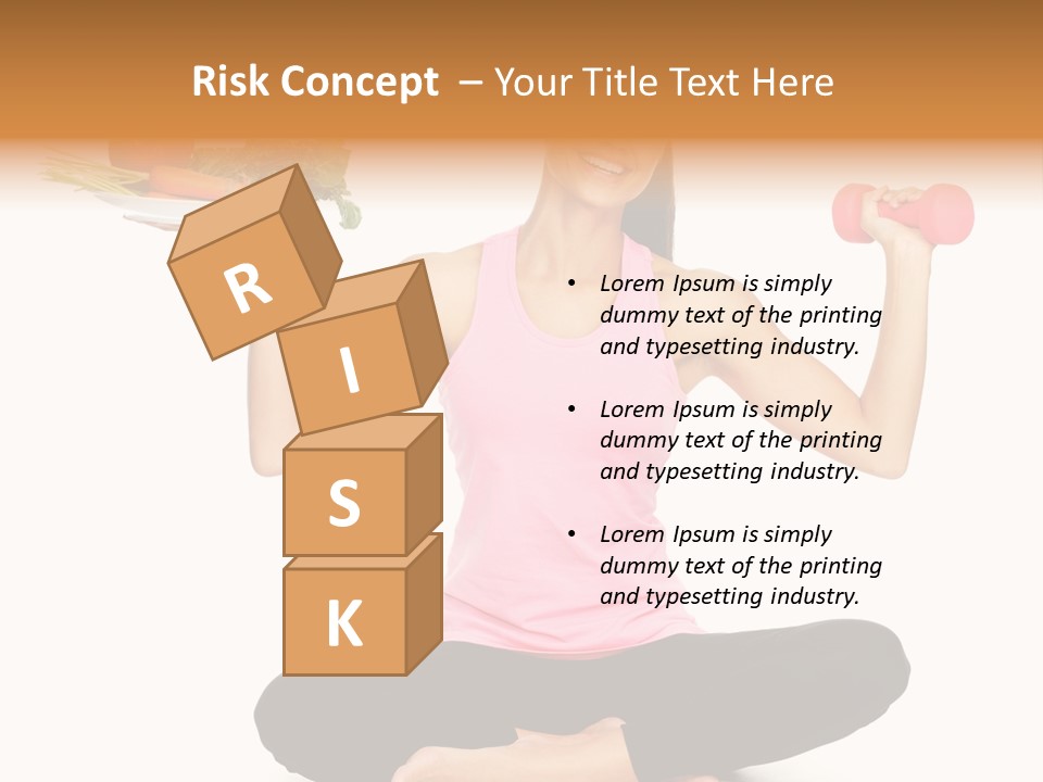 Health Indian Woman PowerPoint Template