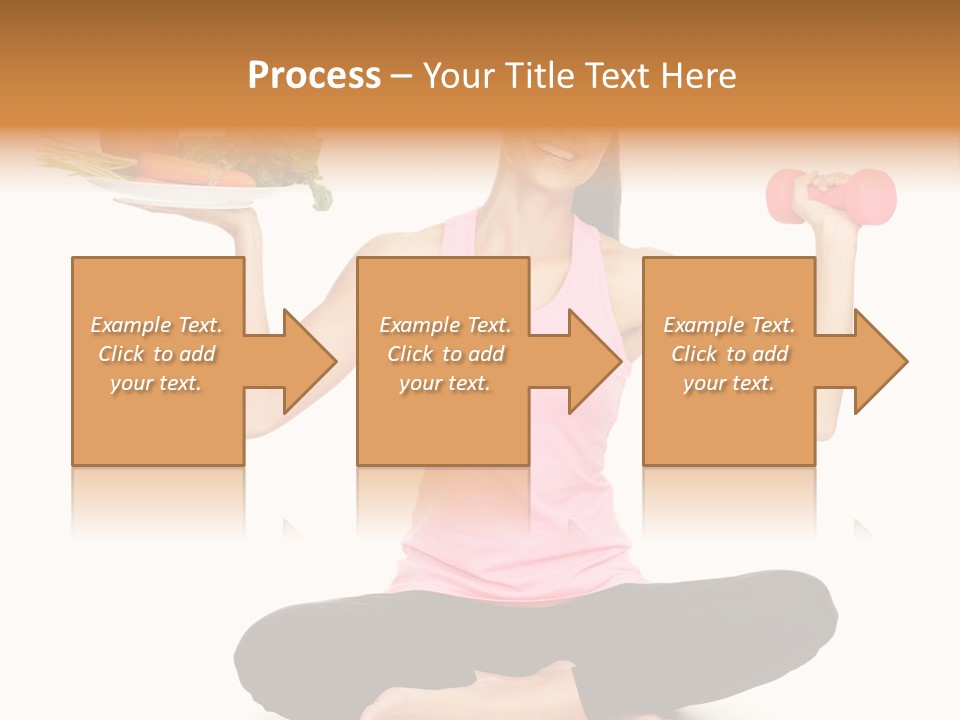 Health Indian Woman PowerPoint Template