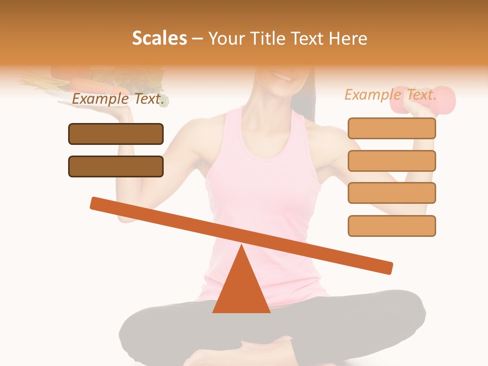 Health Indian Woman PowerPoint Template