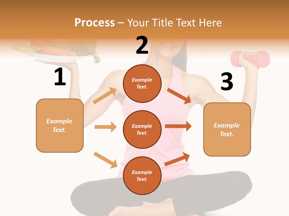 Health Indian Woman PowerPoint Template