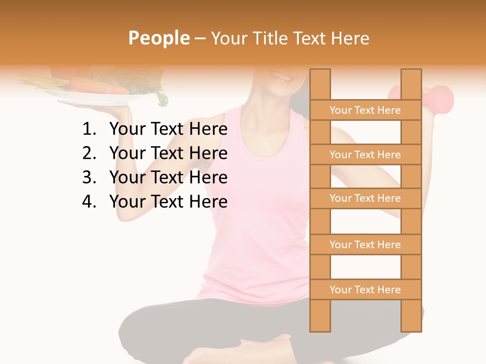 Health Indian Woman PowerPoint Template