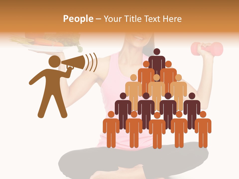 Health Indian Woman PowerPoint Template