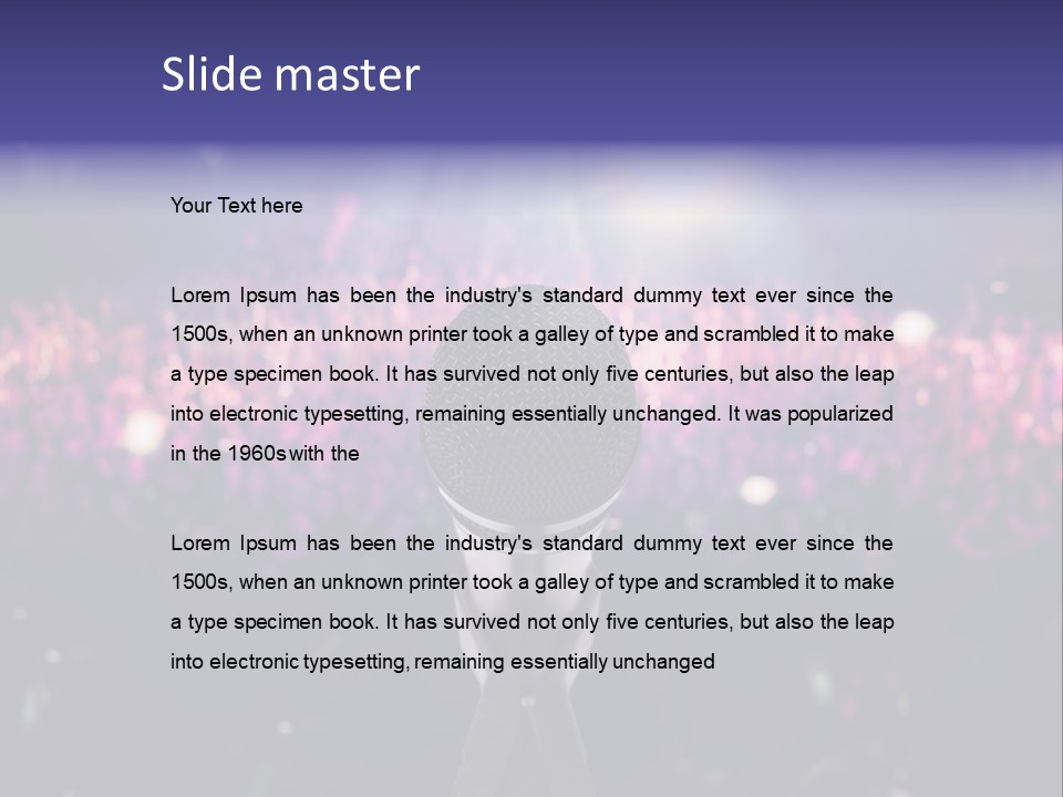 Meeting Room Happy PowerPoint Template