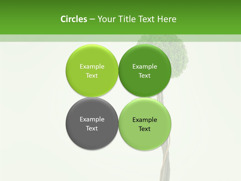 Crack Tree Of Life Nature PowerPoint Template