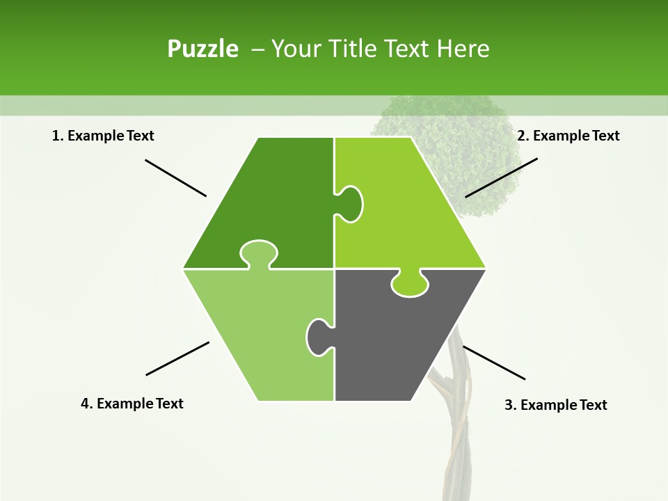 Crack Tree Of Life Nature PowerPoint Template