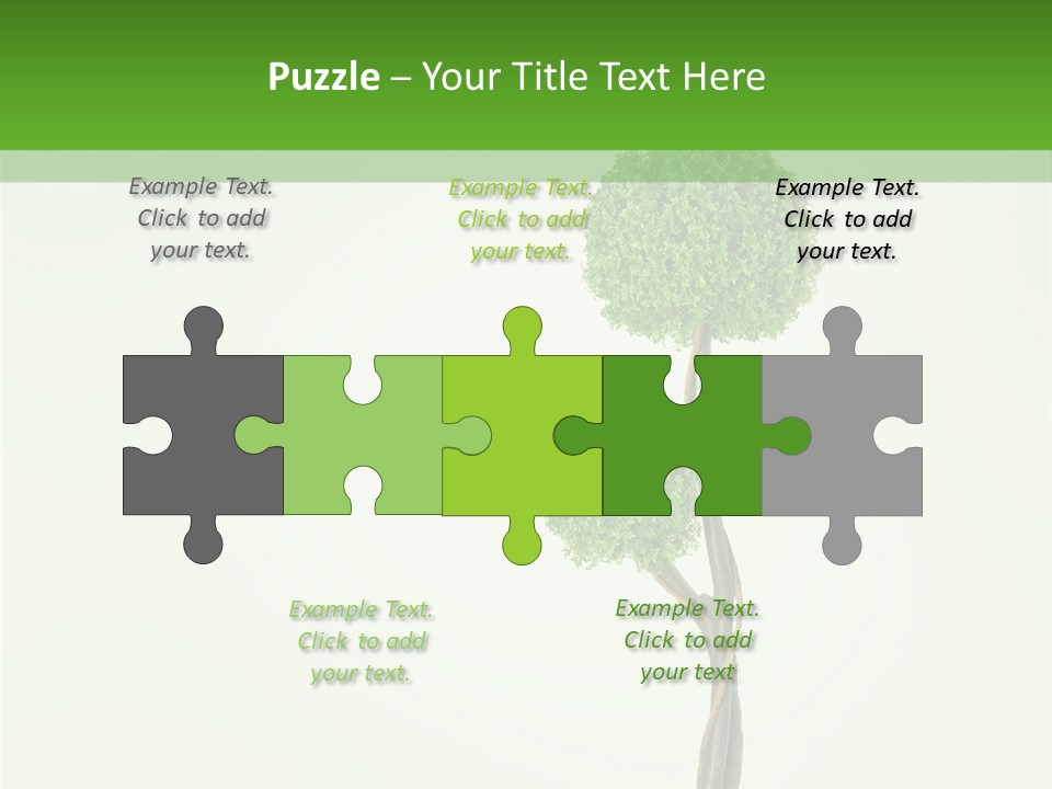 Crack Tree Of Life Nature PowerPoint Template