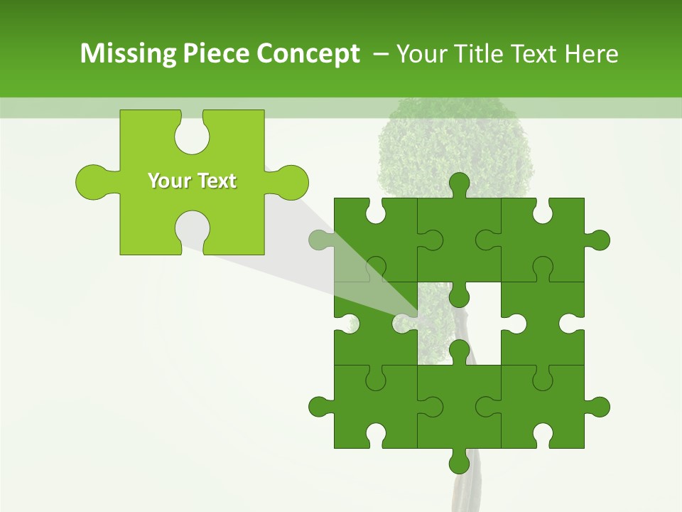 Crack Tree Of Life Nature PowerPoint Template