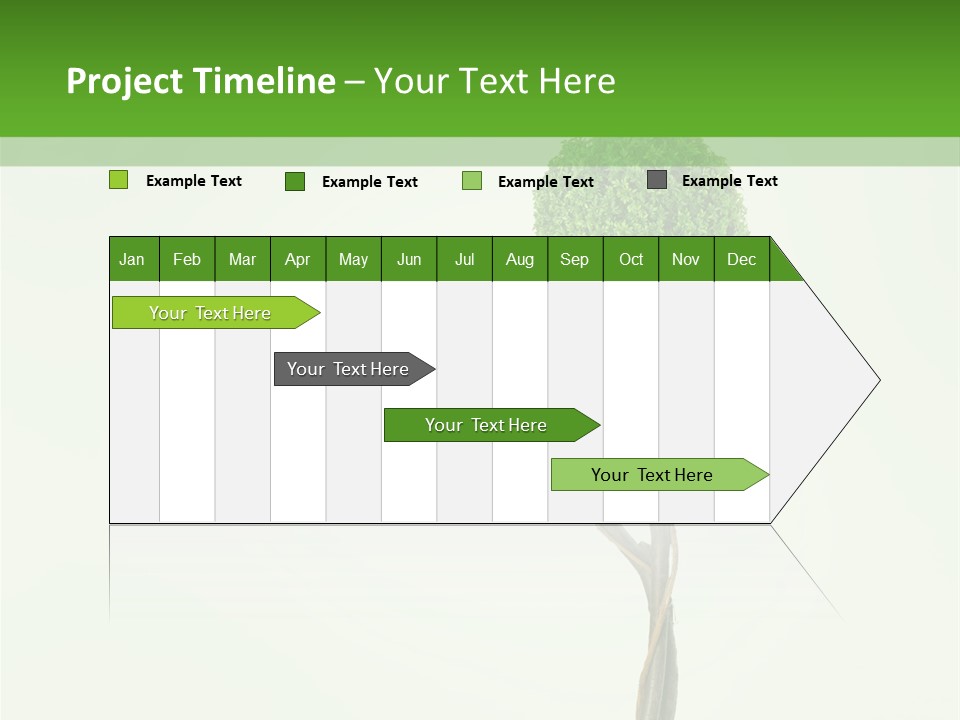 Crack Tree Of Life Nature PowerPoint Template