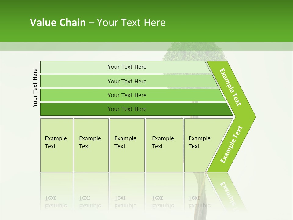 Crack Tree Of Life Nature PowerPoint Template