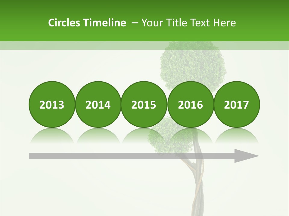 Crack Tree Of Life Nature PowerPoint Template