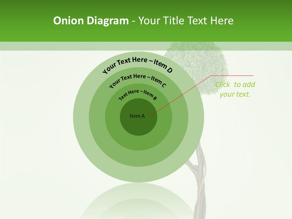 Crack Tree Of Life Nature PowerPoint Template
