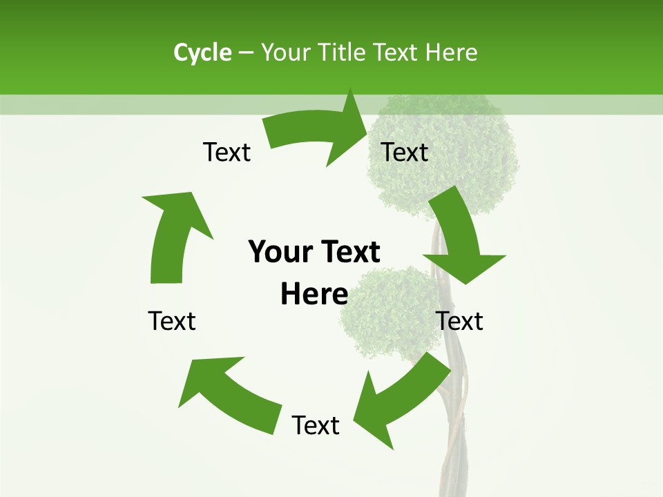 Crack Tree Of Life Nature PowerPoint Template