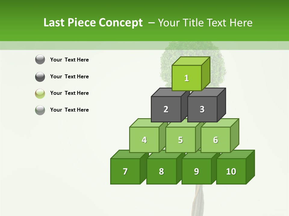 Crack Tree Of Life Nature PowerPoint Template